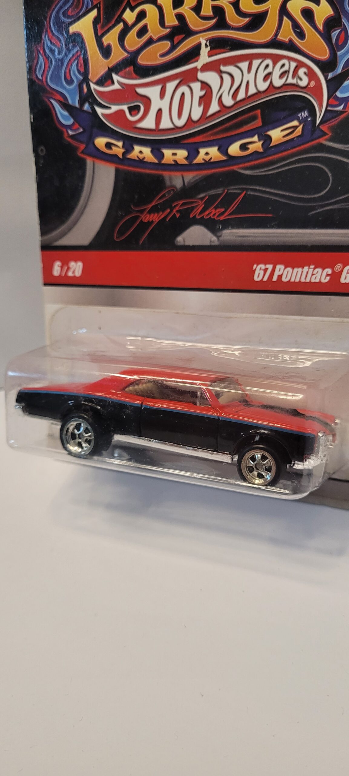 Carrinho Hot Wheels 67 Pontiac Gto Lgarage 1/64 Lacrado Raro