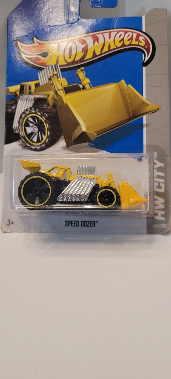 Carrinho Hot Wheels Speed Dozer Raro Amarelo 1/64 Lacrado