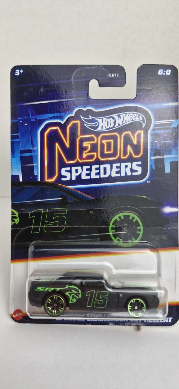 #hotwheels #challenger #hellcat #neonspeeders #lacrado #164 #garagem64