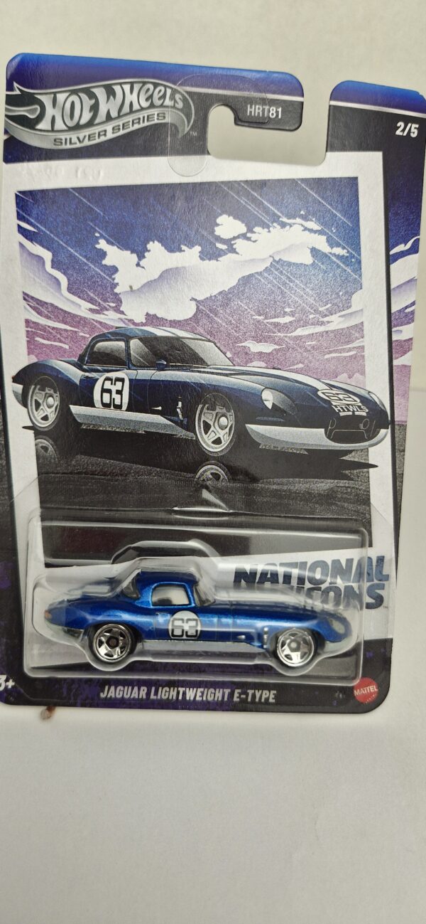 #hotwheels #jaguar #etype #nationalicons #silverseries #colecionador #164 #garagem64