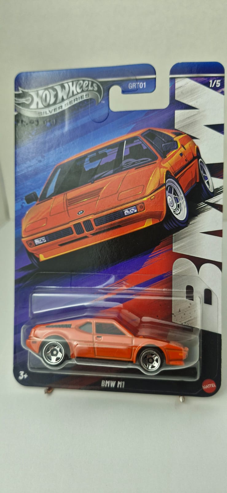Hot Wheels BMW M1 Procar Silver Series 2024 Lacrado 1:64 - Imagem 3