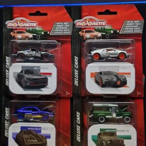 Coleção Majorette Deluxe Cars miniaturas premium escala 1:64 modelos diecast colecionáveis