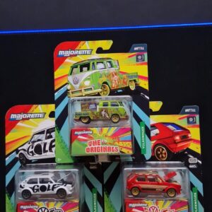 Coleção Majorette Volkswagen The Originals miniaturas VW escala 1:64 diecast colecionáveis