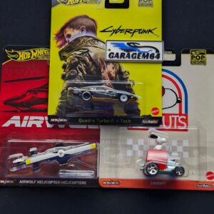 Miniaturas Hot Wheels Pop Culture temáticas escala 1:64