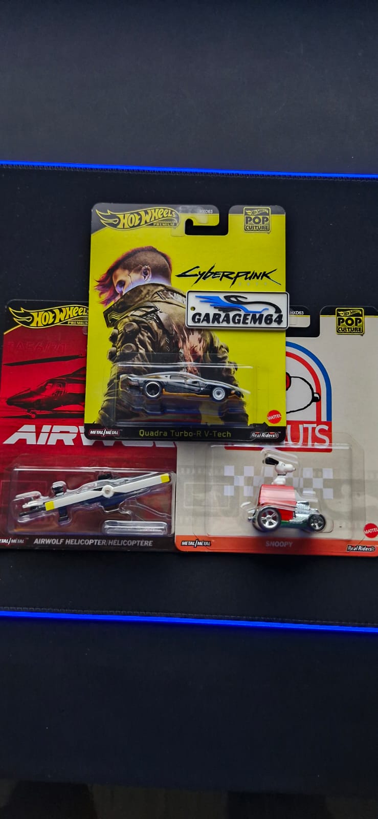 Miniaturas Hot Wheels Pop Culture temáticas escala 1:64