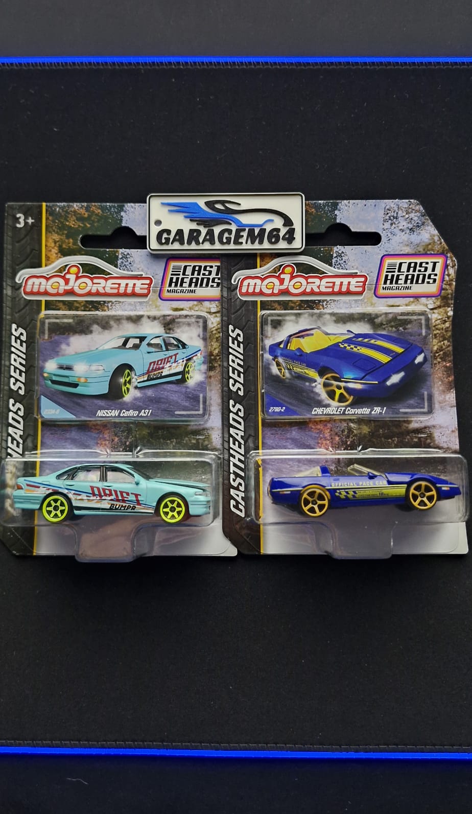 Miniatura Majorette linha CastHeads Magazine com acabamento premium e foco em colecionadores